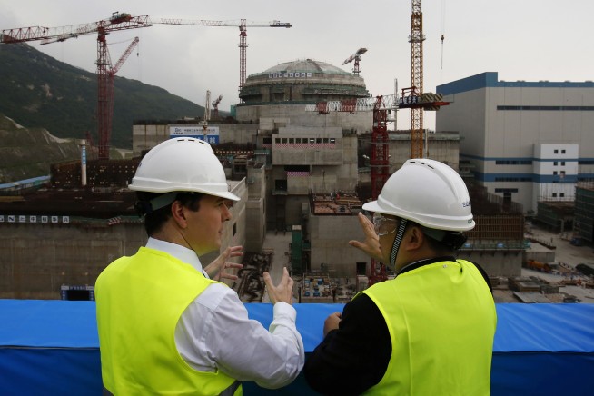 Hong Kong leader 'concerned' about Chinese nuclear plant