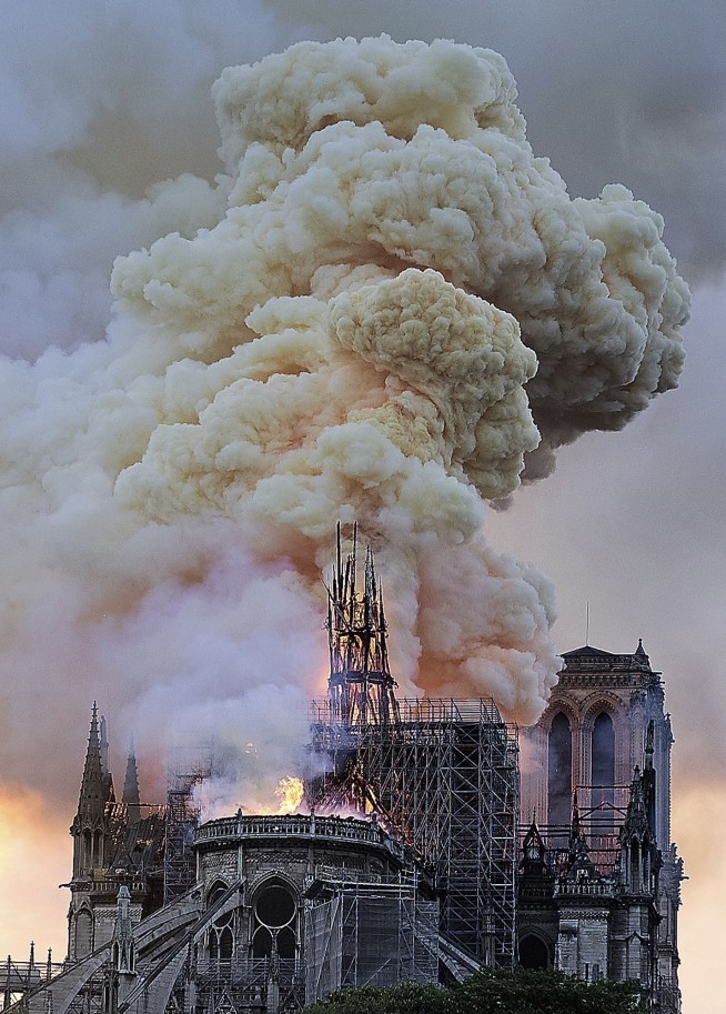 Fire out but much work ahead for destroyed Notre Dame