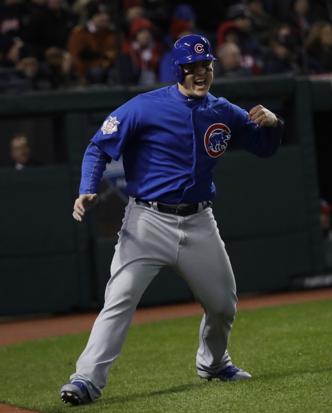 Arrieta deals, Cubs awaken, top Indians to even Series at 1