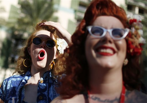 AP PHOTOS: Vintage style invades Vegas for rockabilly fest