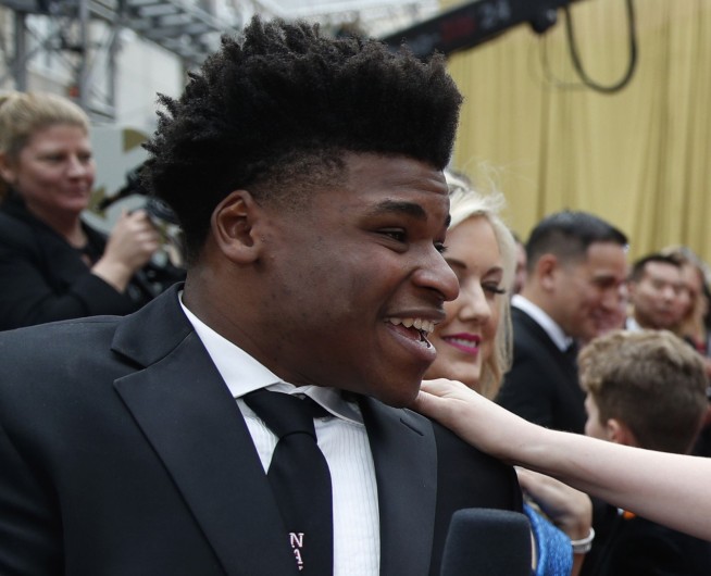 Ex-'Cheer' star Harris gets 12 years for seeking photos, sex