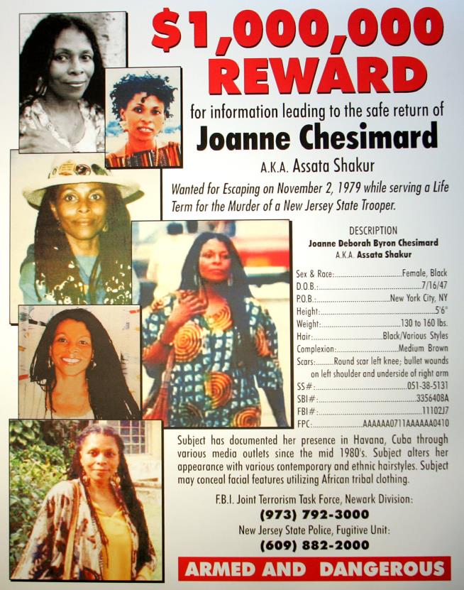 Assata Shakur, a fugitive Black militant sought by the US since 1979, dies in Cuba