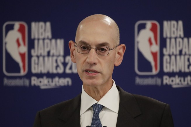 NBA Commissioner says league will support freedom of speech