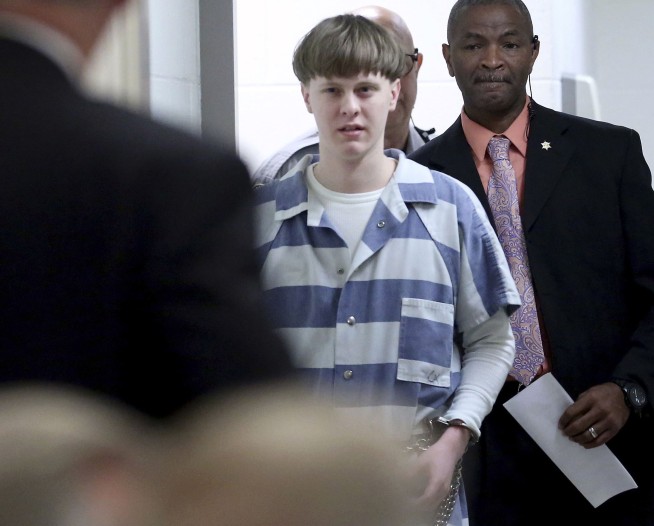 Charleston church shooter making appellate arguments