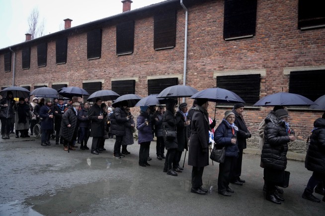 Nazi death camp survivors mark 79th anniversary of Auschwitz liberation on Holocaust Remembrance Day
