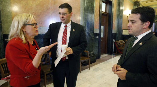 The Latest: Judge temporarily blocks 15-week abortion ban