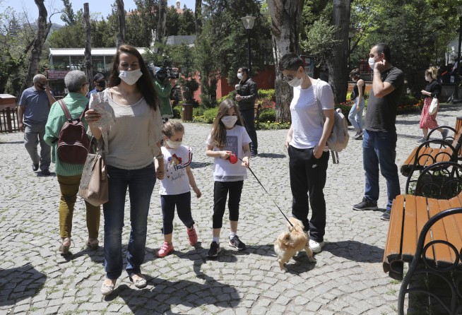 Children let out to play as Turkey mulls tests for tourists