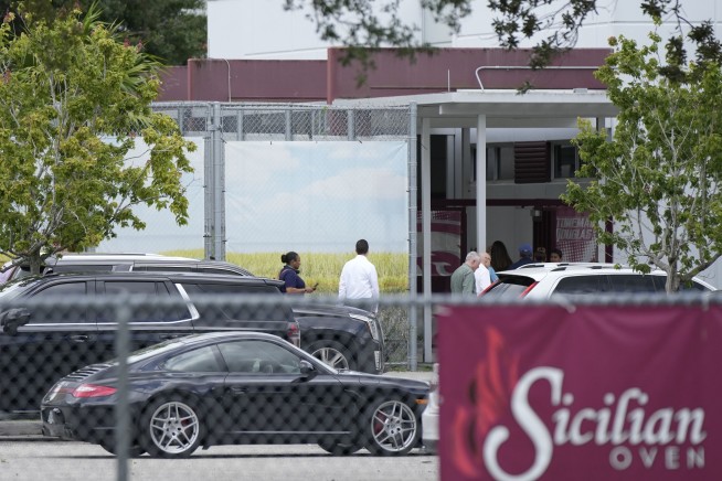 Victims' families walk though Parkland school massacre site, untouched for 5 years as evidence