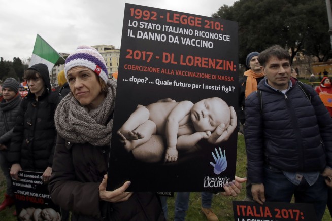 Italians stage protests in violence-marred election campaign