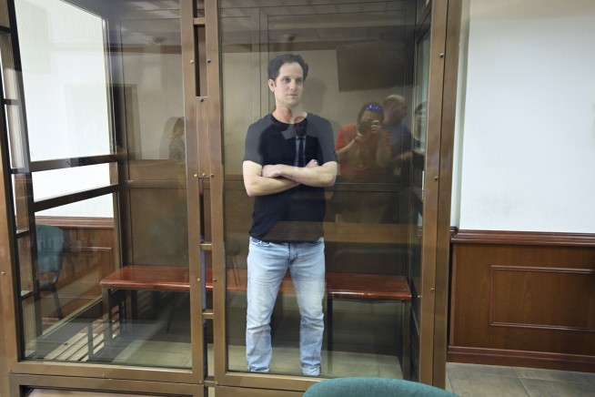 Moscow court rules US journalist Evan Gershkovich must stay in jail until late August