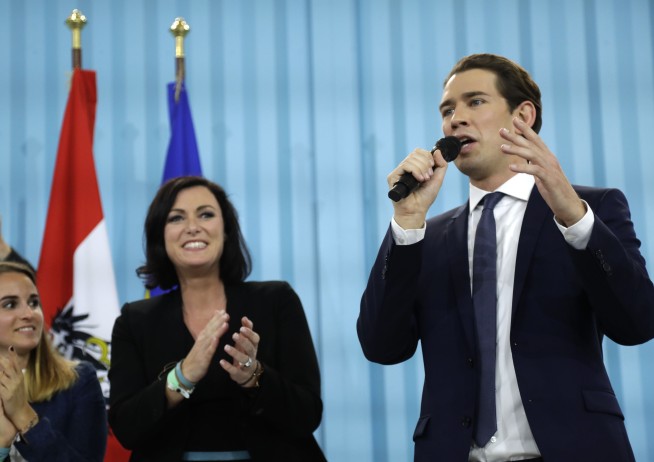 Austrian poised to become Europe's 1st millennial leader