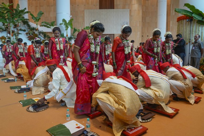 An Indian billionaire’s son is married after lavish celebrations that spotlight his global clout