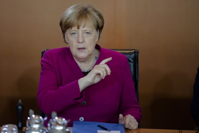 Germany's Merkel condemns attack on 2 Jewish men in Berlin