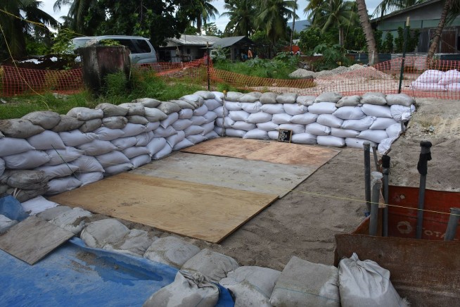 Graves of US WWII servicemen unearthed on Pacific island