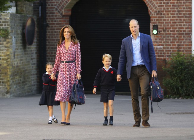 First day of school for 4-year-old UK Princess Charlotte