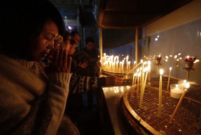 Thousands of faithful celebrate Christmas in Bethlehem