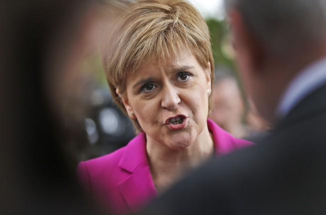 Scotland's leader seeks new independence referendum