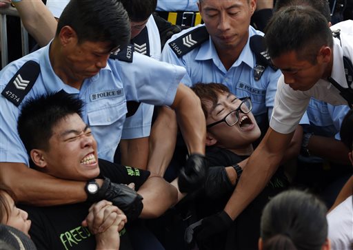 HK police arrest 511 after big democracy rally
