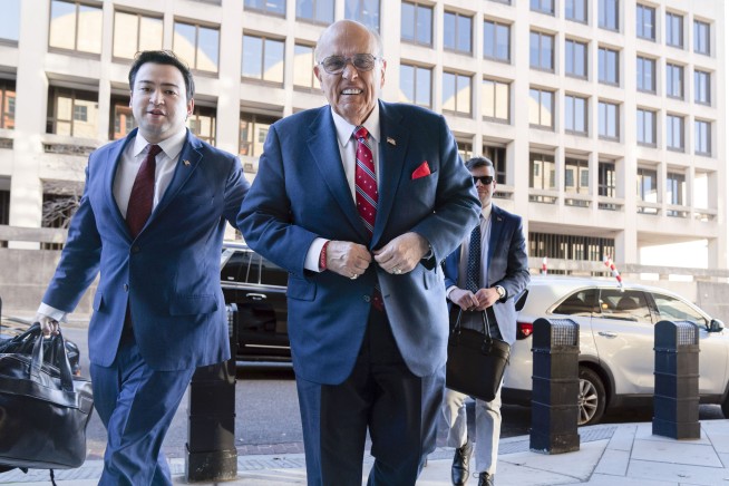 Jurors deciding how much Giuliani must pay for lies in a Georgia election workers' case