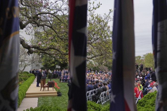 Trump announces sweeping new tariffs to promote US manufacturing, risking inflation and trade wars