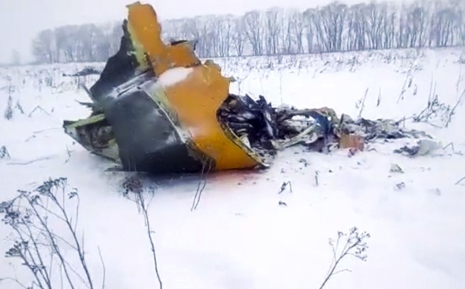 Airliner crashes near Moscow after takeoff; 71 presumed dead