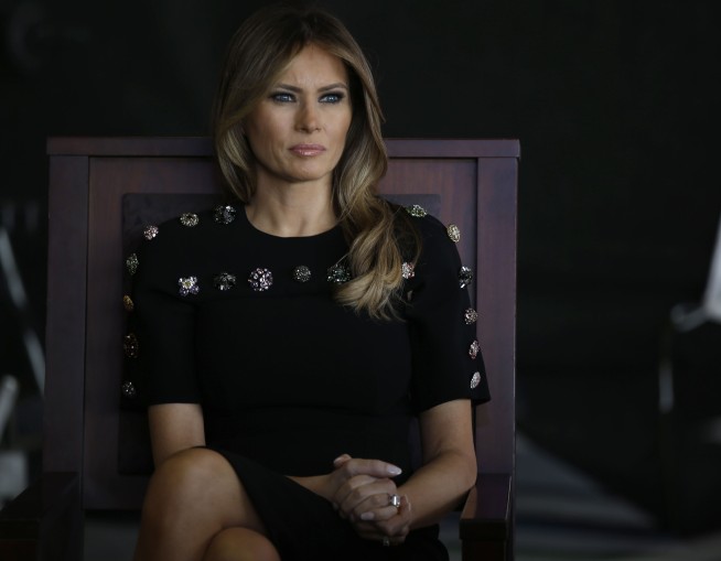 After 24 days out of sight, Melania Trump finally reappears
