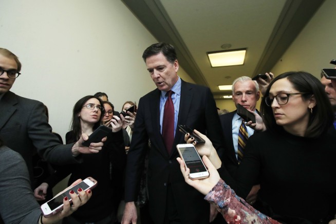 Comey: FBI probe of Russia initially looked at 4 Americans