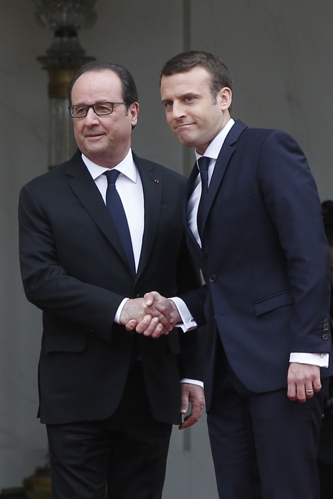 The Latest: New French leader Macron vows to fight terror