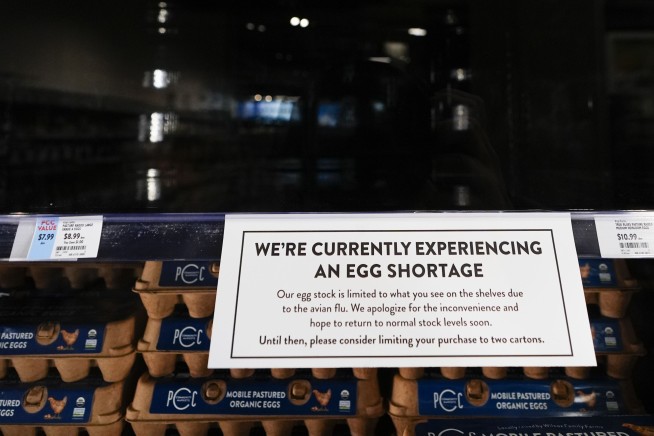 Egg prices are soaring. Don't expect that to change anytime soon