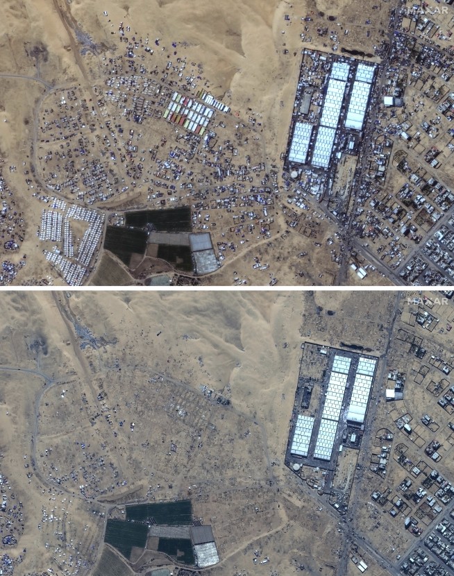 Israel says it's taken control of key area of Gaza's border with Egypt awash in smuggling tunnels