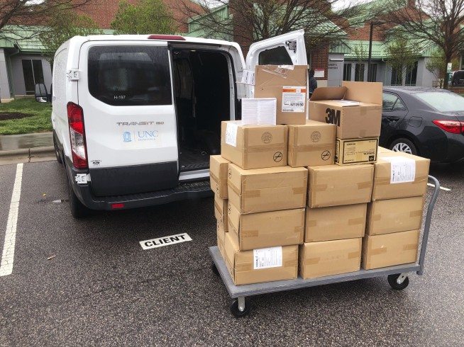 Veterinarians donate vital supplies to coronavirus fight