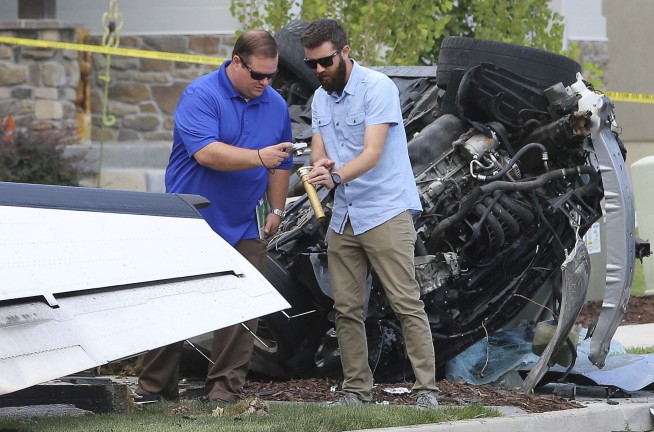 Police: Man flies plane into his home after fight with wife