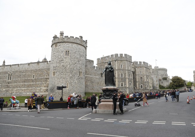 The Latest: Meghan, Harry show off their 'bundle of joy'