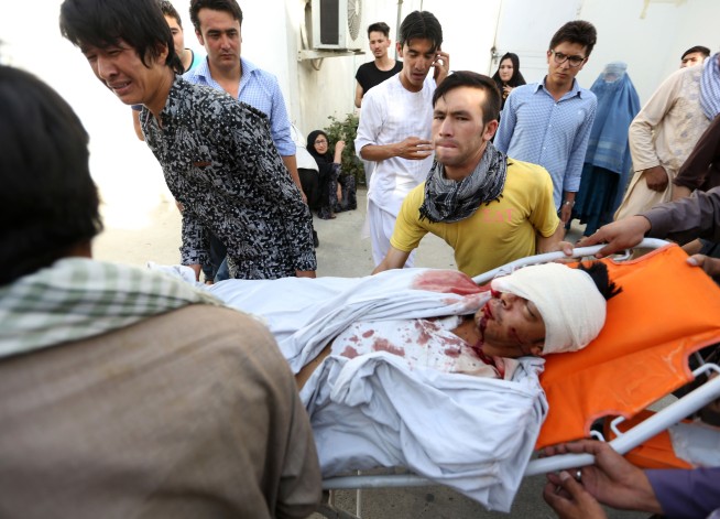 IS attack on Afghan protest kills 61 people, wounds 207
