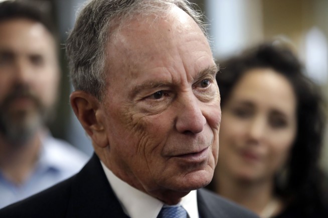 Ex-NYC Mayor Bloomberg won't run for president in 2020