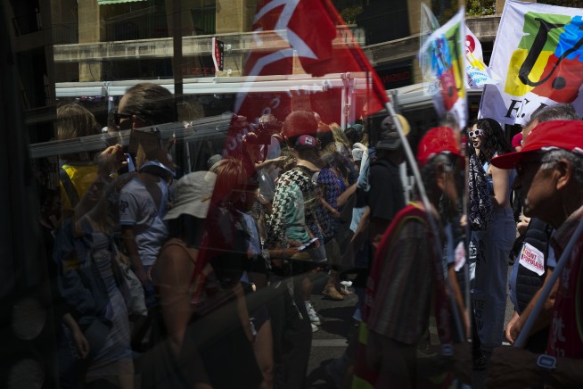 French protesters are standing up to the far right ahead of the country's snap elections