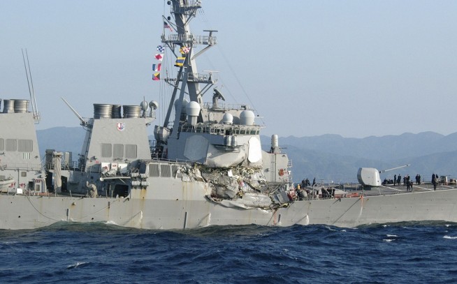 US, Japan search for 7 Navy sailors, puzzle over ship crash