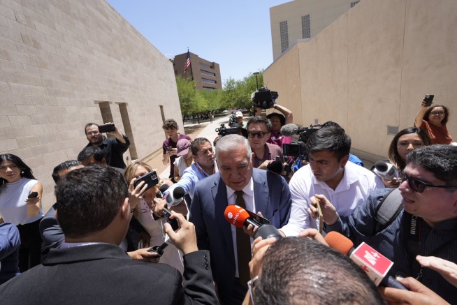 Mexican drug cartel leader 'El Mayo' Zambada makes a court appearance in Texas