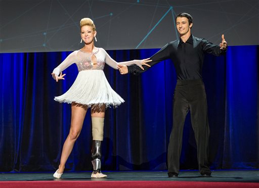 Boston Marathon bombing survivor dances again