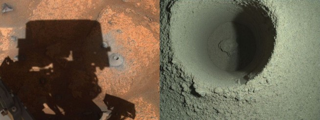 NASA blames Mars rover sampling fiasco on bad, powdery rock