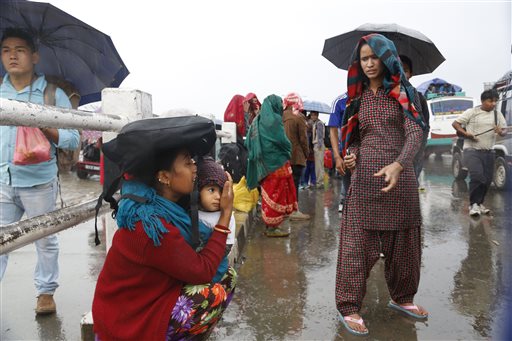 The Latest on Nepal: Woman rescued 5 days after quake