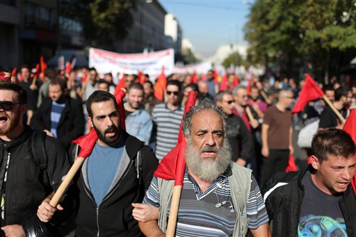 Public services grind to halt in Greek general strike