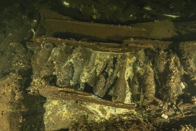 A 19th-century shipwreck is filled with Champagne bottles and Sweden won't allow anyone a sip