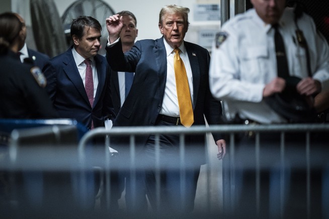 The Latest | Judge excuses jurors, ending first day of deliberations in Trump's criminal trial