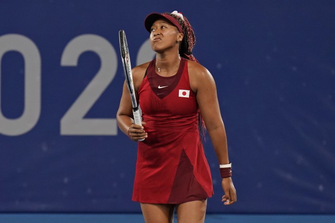Naomi Osaka eliminated from Tokyo Olympics tennis tournament