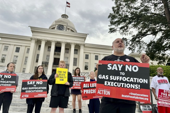 Alabama sets October execution using nitrogen gas