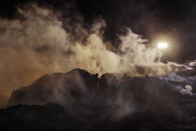 Border clash marks 2nd use of tear gas in just over a month