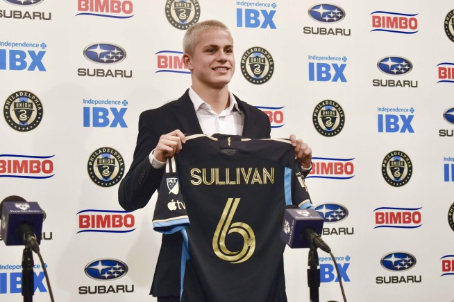 Philadelphia Union midfielder Cavan Sullivan is the youngest ever in MLS. He's just 14 years old
