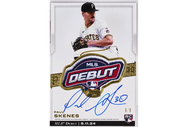 A 1-of-a-kind Paul Skenes card has been purchased by Dick’s Sporting Goods for $1.11 million
