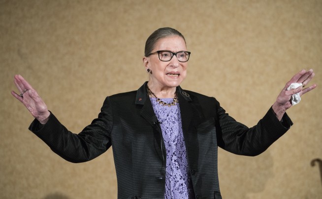 Ginsburg is first woman to lie in state at US Capitol
